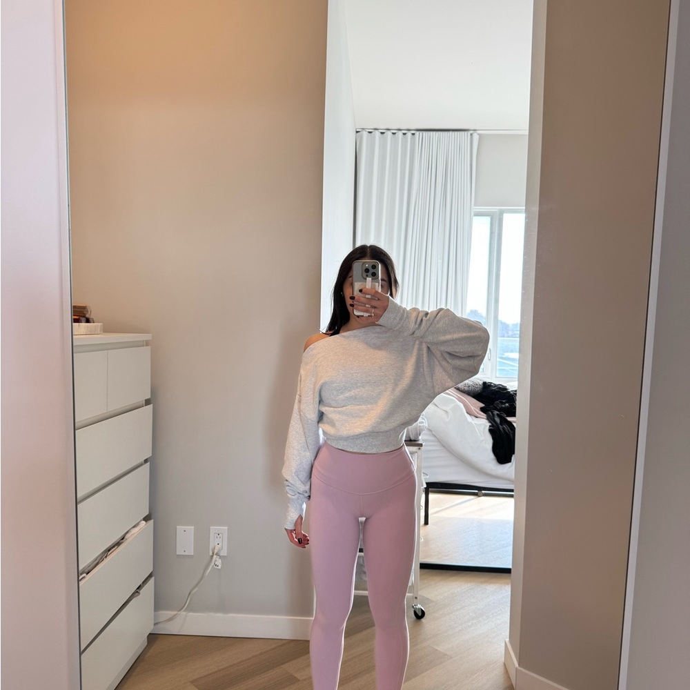 Lululemon Athletica Soft Pink Leggings